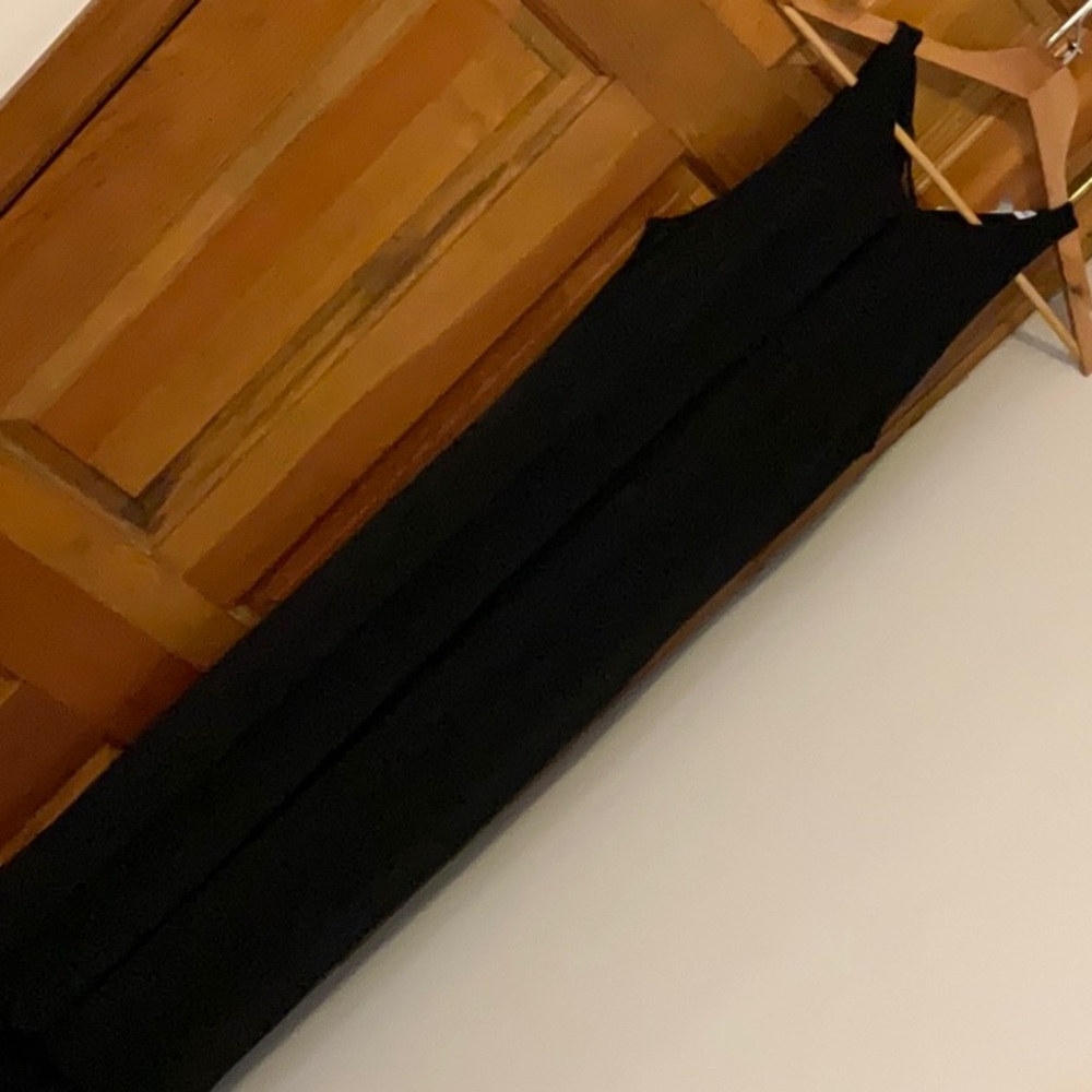 Tommy Bahama Black Maxi jasmina keyhole dress